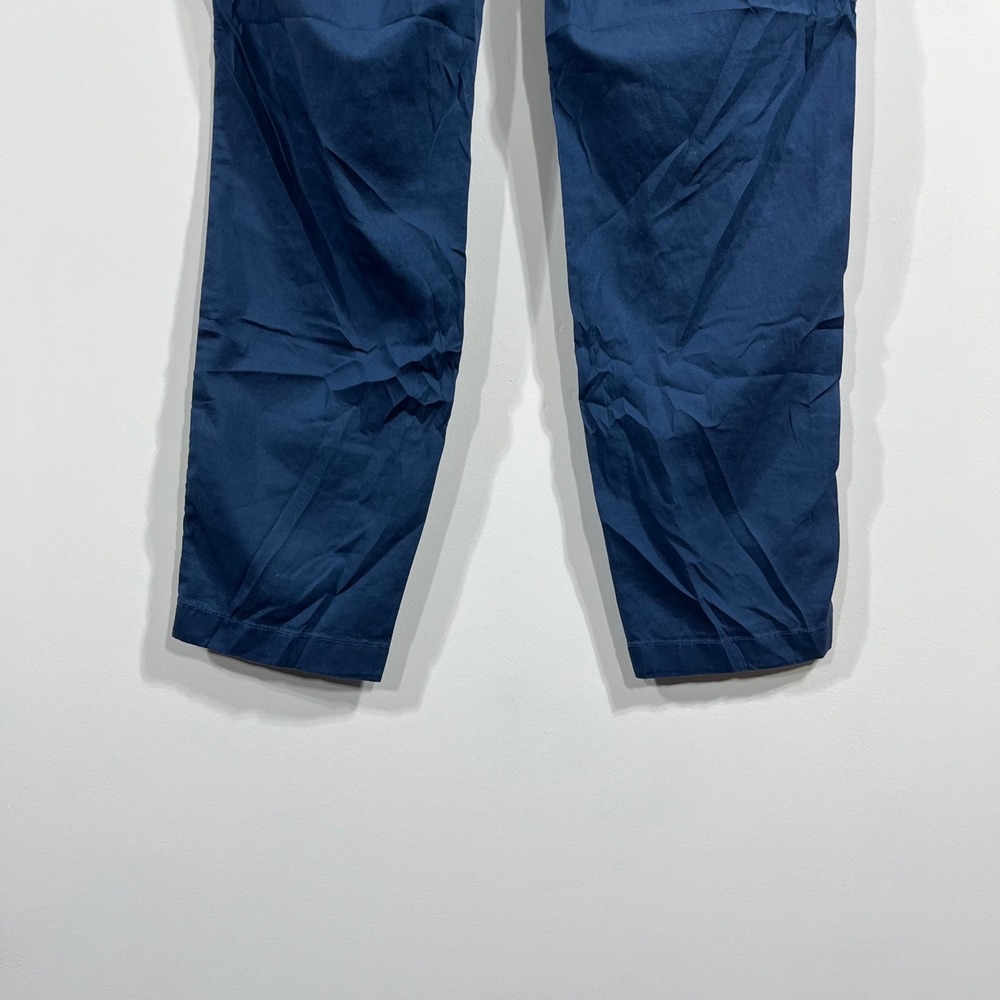 Pact Organic Cotton Blue Drawstring Tapered Pants Womens XS Sustainable Travel - Picture 12 of 12